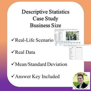 case study descriptive statistics