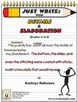 Preview of Detailed Writing | Elaboration Activities
