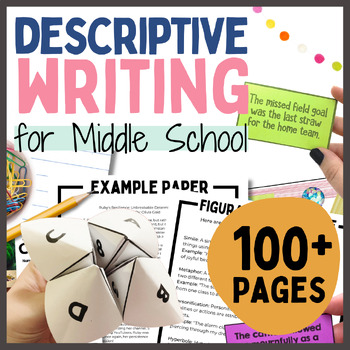 Preview of Fun Descriptive Writing Activities for Middle School