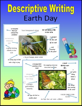 Preview of Descriptive Writing - Earth Day