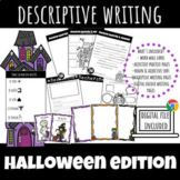 Descriptive Writing FRENCH | Halloween Writing | Les Adjec