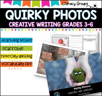 Preview of Descriptive Writing |  Fun Picture Prompts | Distance Learning I