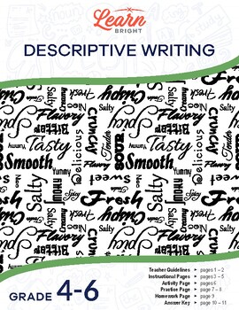 Preview of Descriptive Writing Lesson Plan