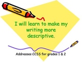 Descriptive Writing Lesson- Using adjectives
