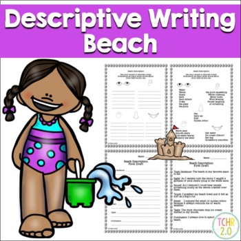 a descriptive essay about the beach
