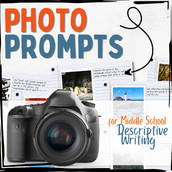 Preview of Descriptive Writing Photo Prompt Activity for Middle School