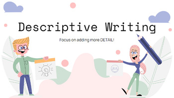 Preview of Descriptive Writing Practice