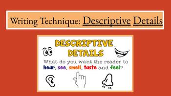 Preview of Descriptive Writing Practice (Guided)