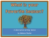 Descriptive Writing Project- Favorite Season