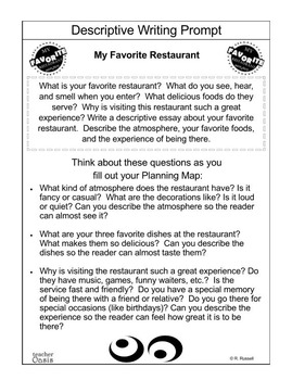 my favorite restaurant essay