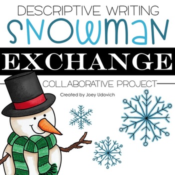 Preview of Descriptive Writing: Snowman Exchange | Winter Activity | Christmas
