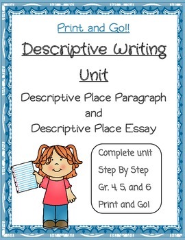 Preview of Descriptive Writing Unit: Setting