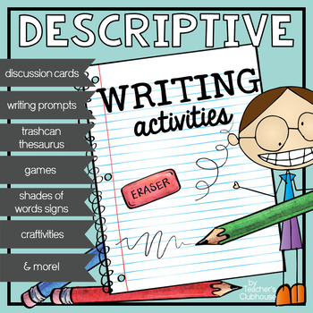 Preview of Descriptive Writing Unit