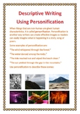 Descriptive Writing Using Personification