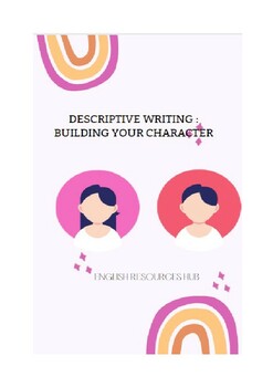Preview of Descriptive writing : How to describe personality