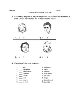 Solved] Lección 5 Grammer quiz VHL 1 Emparejar Match the sentences to  the