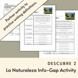 Descubre 2 La Naturaleza - Info-Gap Activity