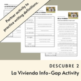 Descubre 2 La Vivienda - Vocabulary Info Gap Activity