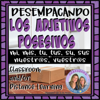Preview of Desempacando Los Adjetivos Posesivos | Unpacking Possessive Adjectives