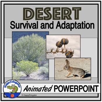 Preview of Desert Adaptations PowerPoint