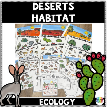 Preview of Desert Animal Habitat and Ecosystem | Reading and Science Ecology