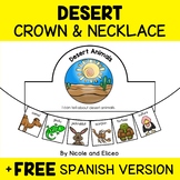 Desert Animal Activity Crown and Necklace