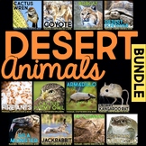 Desert Animals BUNDLE: Nonfiction Animal Research, Compreh