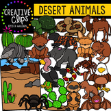 Desert Animals Clipart {Creative Clips Clipart}