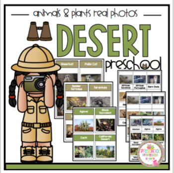 Preview of Desert Animals & Plants Real Photos