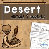 Desert Animals and Habitat Unit
