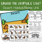 Desert Animals Habitat Activities
