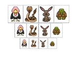 Desert Animals Themed Size Sorting Printable Daycare Curri