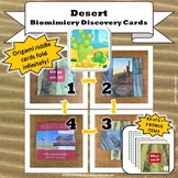 Desert Biome Biomimicry Discovery Cards Kit  NGSS 1-LS1-1