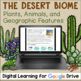 Desert Biome Research Activity for Google Classroom Distan
