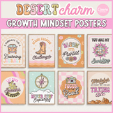 Desert Charm Growth Mindset Editable Classroom Printable P