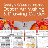 Desert Drawing Guides for Art Making Inspired by Georgia O