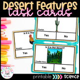 Desert Features Task Cards | Biomes and Ecosystems | Life 