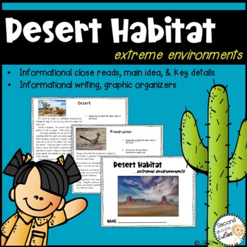 Preview of Desert Habitat an extreme environment