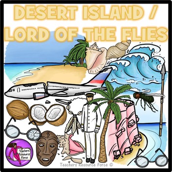 desert island clip art