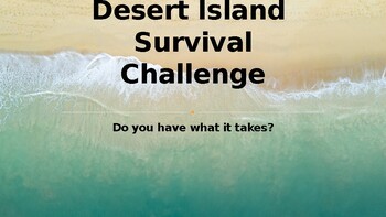 Preview of Desert Island Team Building, Cooperative Learning Challenge