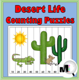 Desert Habitat Number Order Puzzles