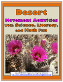 Desert Science with Movement Activities, Literacy, and Mat