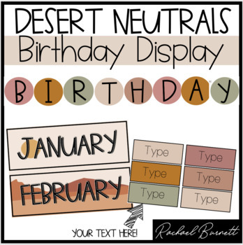 Preview of Desert Neutrals Collection: The One With All The Birthdays