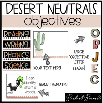 Preview of Desert Neutrals Collection: "The One With All The Objectives"