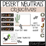 Desert Neutrals Collection: "The One With All The Objectives"