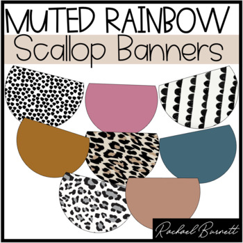 Preview of Desert Neutrals Collection: The One With Muted Rainbow Scallop Banners