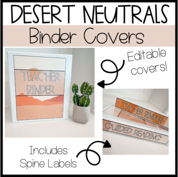 Preview of Desert Neutrals Collection "The One With The Binder Covers"