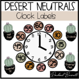 Desert Neutrals Collection: The One With The Clock Numbers