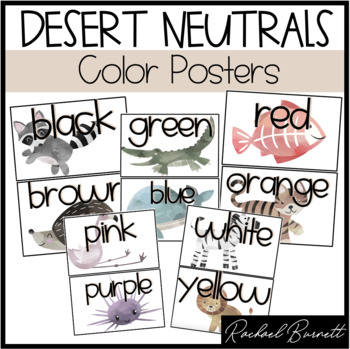 Preview of Desert Neutrals Collection: The One With The Color Posters