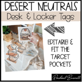 Desert Neutrals Collection: The One With The Locker & Desk Tags